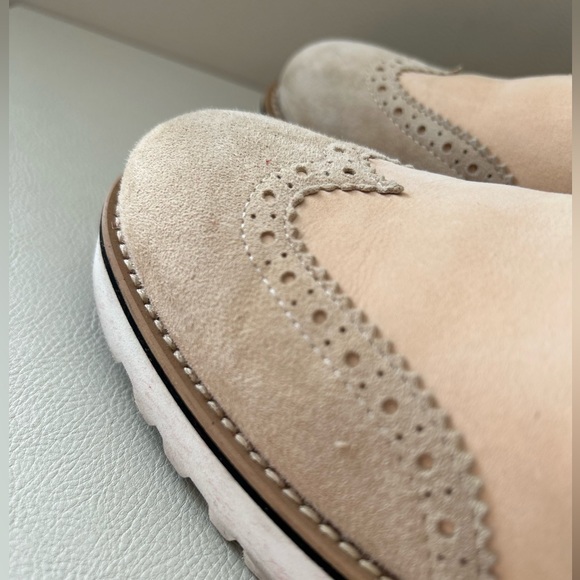 Hogan pre owned leather flats in base - Picture 7 of 8